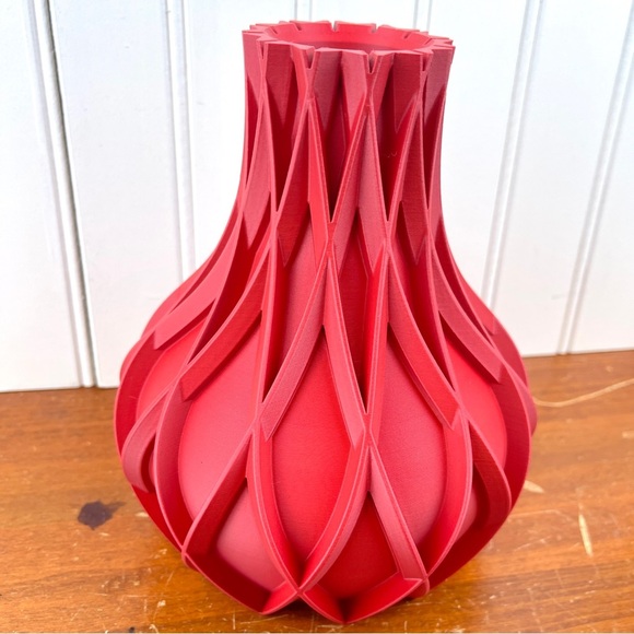 Modern Vase, The Avoi Vase, Flower Vase, Bookshelf Table Decor - Picture 3 of 8
